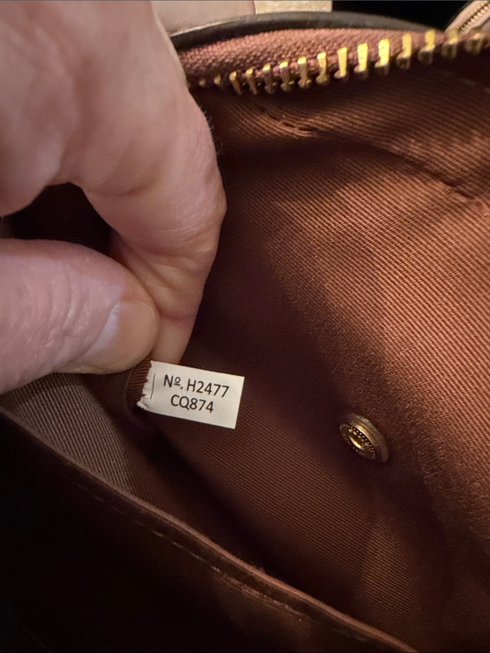 Coach Mini Jamie Camera Bag Tan Signature coated canvas with Brown Leather Trim - Picture 11 of 17